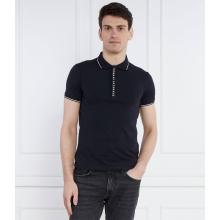 Armani Exchange Polo Μπλούζα Κοντομάνικη Navy Μπλε