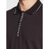 Armani Exchange Polo Μπλούζα Κοντομάνικη Μαύρη