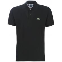 Lacoste Polo Μπλούζα Κοντομάνικη Μαύρη