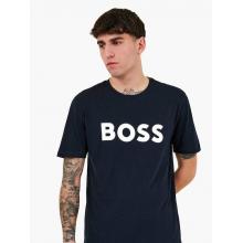 BOSS T-shirt Tee Dark blue Regular Fit