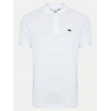 Lacoste Polo Μπλούζα Κοντομάνικη Λευκή
