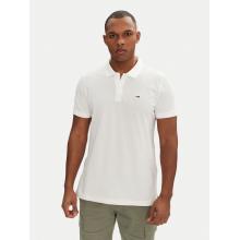Tommy Hilfiger Polo Μπλούζα Κοντομάνικη Λευκή