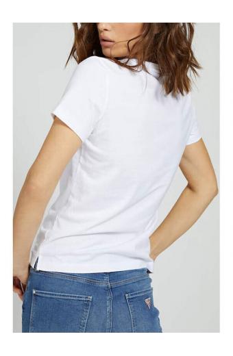 Guess Γυναικείο T-shirt Λευκό