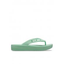 Crocs Classic Σαγιονάρες με Πλατφόρμα Jade Stone