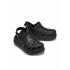 Crocs Classic Crush Ανατομικά Σαμπό Μαύρα