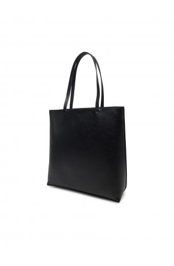 Tommy Hilfiger Γυναικεία Τσάντα Tote Χειρός Μαύρη