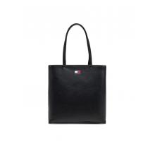 Tommy Hilfiger Γυναικεία Τσάντα Tote Χειρός Μαύρη
