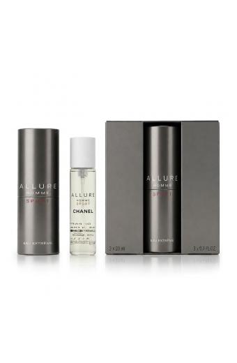 Chanel Allure Homme Sport Eau Extrême EDT Refillable 20 ml + EDT Refill 2 x 20 ml (man)
