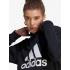 Adidas Γυναικείο Φούτερ με Κουκούλα Μαύρο