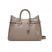 Guess Γυναικεία Τσάντα Yesba Girlfriend Satchel TAUPE