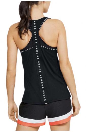 Under Armour Knockout Γυναικεία Μπλούζα Αμάνικη Μαύρη