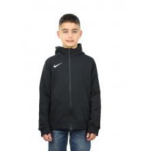 Nike Αθλητική Παιδική Ζακέτα Φούτερ Fleece με Κουκούλα Μαύρη