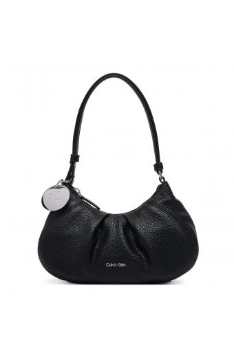 Calvin Klein Engraved Γυναικεία Τσάντα Μαύρη 