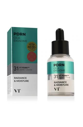 Vt Cosmetics PDRN Cica Exosome Ampoule Anti-Ageing Serum with Ceramide Peptides
