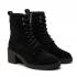 Tommy Hilfiger Μποτίνια Suede Mid Heel Laceup