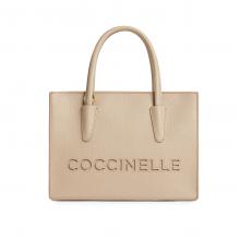 Coccinelle MYRTHA26 Μεγάλη Τσάντα Μπέζ Coccinelle MYRTHA26 Μεγάλη Τσάντα Μπέζ