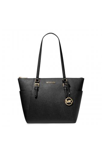 MICHAEL MICHAEL KORS Charlotte Saffiano Top-Zip Tote 
