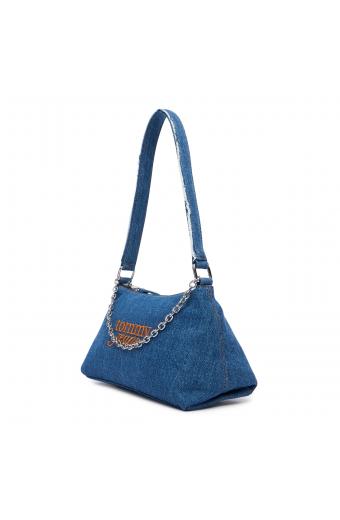 Tommy Hilfiger Τσάντα Ωμου Cool Denim 
