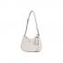 Guess Γυναικεία Τσάντα Ωμου NOELLE II TOP ZIP Λευκό