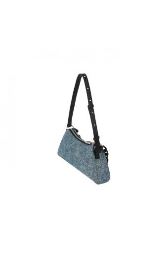 Karl Lagerfeld Τσάντα χιαστί Denim chain 