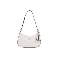 Guess Γυναικεία Τσάντα Ωμου NOELLE II TOP ZIP Λευκό