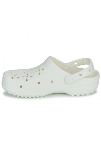 Crocs Classic Γυναικεία Σαμπό Λευκά