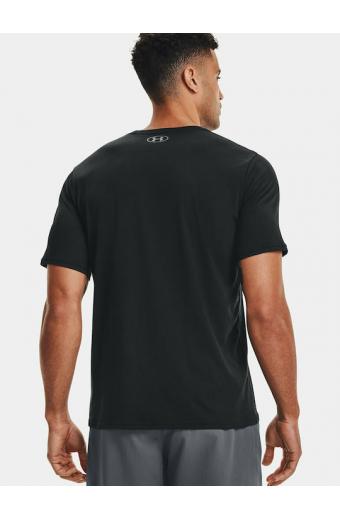 Under Armour Sportstyle Left Chest Αθλητικό T-shirt Μαύρο