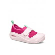 Crocs Swiftwater Παιδικά Ανατομικά Παπουτσάκια Θαλάσσης Ροζ