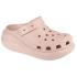Crocs Juice Γυναικεία Ανατομικά Σαμπό Ροζ