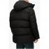 Superdry Χειμωνιάτικο Μπουφάν Puffer Μαύρο