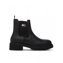 Tommy Hilfiger Δερμάτινα Γυναικεία Chelsea Μποτάκια