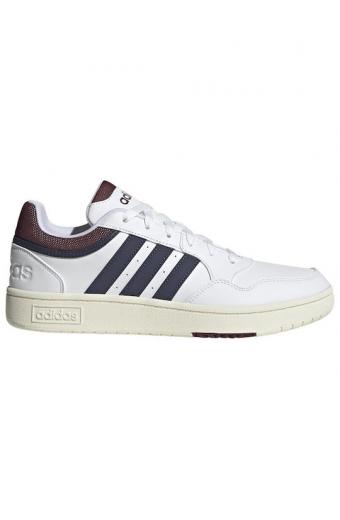Adidas Hoops 3.0 Ανδρικά Sneakers Λευκά