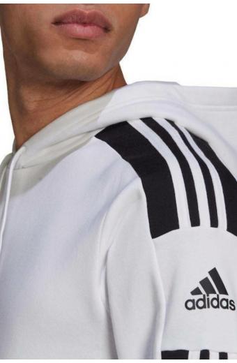 Adidas Squadra 21 Ανδρικό Φούτερ με κουκούλα Λευκό GT6637