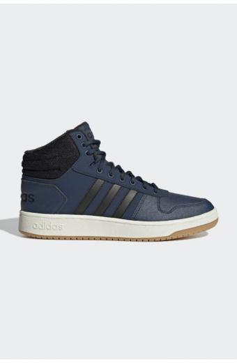 Adidas Hoops 2.0 Μποτάκια Navy Μπλε