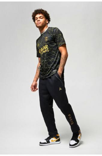Jordan Paris Saint Germain Παντελόνι Φόρμας με Λάστιχο Fleece Black/Tour