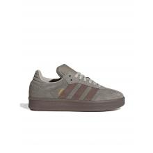 Adidas Samba XLG Grey and Brown Suede Sneakers