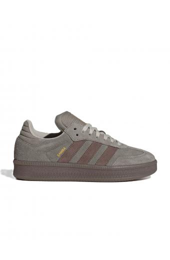 Adidas Samba XLG Grey and Brown Suede Sneakers