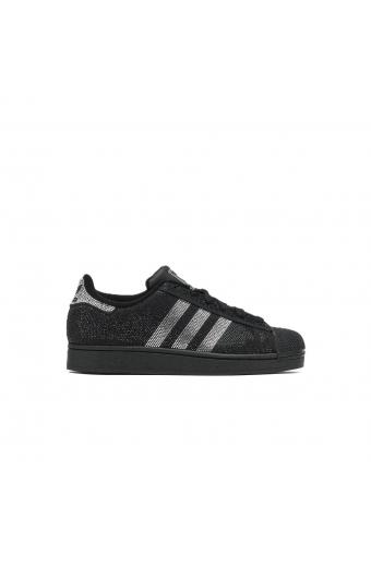 Adidas Originals Superstar II beaded trainers in black 