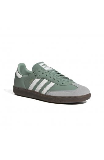 Adidas Samba OG Silver Green / Chalk White