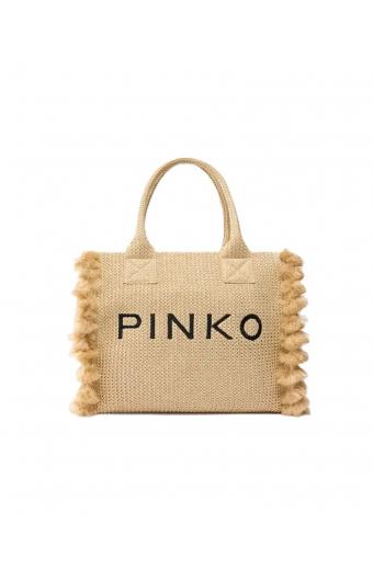Pinko Beach Shopper Rafia