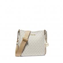 Michael Kors Γυναικεία Τσάντα Χιαστί Vanilla