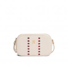 Tommy Hilfiger Γυναικεία Τσάντα Χιαστί Εκρού