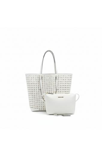Michael Kors Μεγάλη Τσάντα Tote OPTIC WHITE