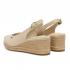 Tommy Hilfiger Εσπαντρίγιες Mid Wedge Espad Slingback Μπεζ