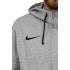 Nike Park 20 Ανδρική Φούτερ Ζακέτα με Κουκούλα και Τσέπες Γκρι