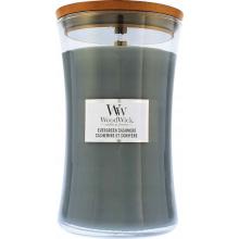WoodWick Large Hourglass Candles Scented candle Evergreen Cashmere 610 g